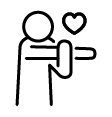 Symbole de confiance et engagé par une mission